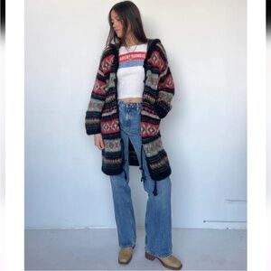 Paul Et Duffier mohair duster